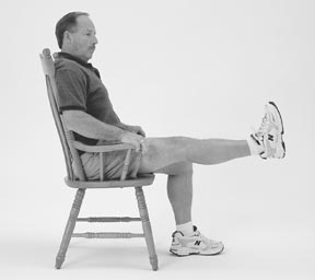 seated knee flexion